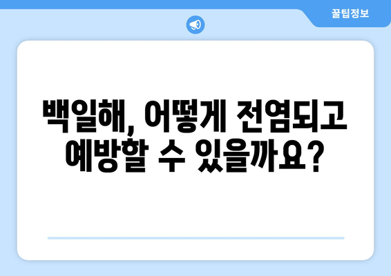 백일해| 검사, 예방 접종, 전파 경로 완벽 가이드 | 백일해 증상, 백일해 치료, 백일해 예방