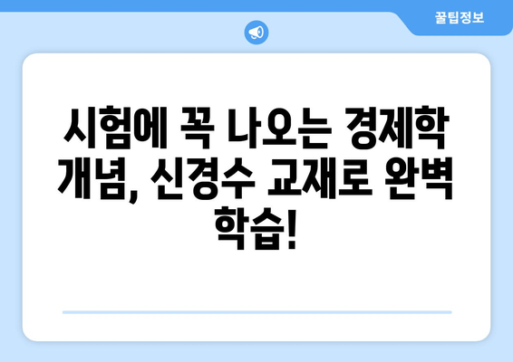 공무원 경제학 필독서 완벽 정복! 신경수 핵심 요약 리뷰 & 추천 | 경제학, 공무원 시험, 필독서, 신경수, 핵심 요약