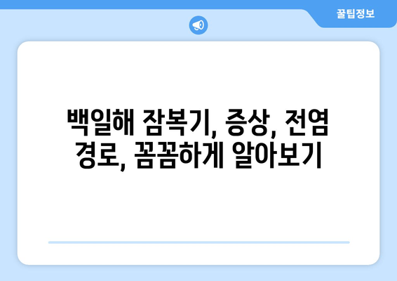 백일해 예방접종| 잠복기, 증상, 예방법 완벽 가이드 | 백일해, 백일해 증상, 백일해 예방