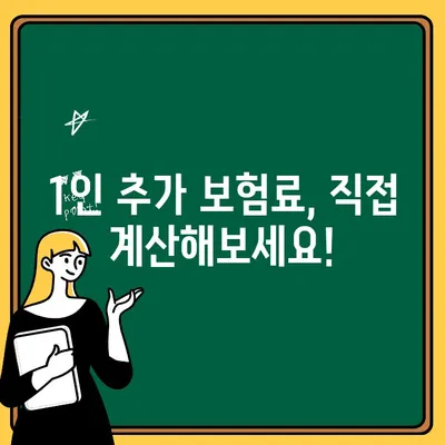 자동차 보험 1인 추가| 추가 비용과 절차 상세 가이드 | 보험료 변동, 견적 비교, 추가 보험료 계산