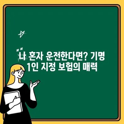 자동차보험 부부한정 vs 기명 1인 지정| 나에게 맞는 선택은? | 보험료 비교, 장단점 분석, 추천 가이드