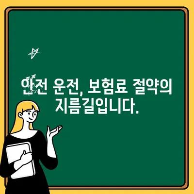 20대 자동차보험 추가 비용 절감 전략 & 팁 | 할인 혜택, 보험료 계산, 주요 정보