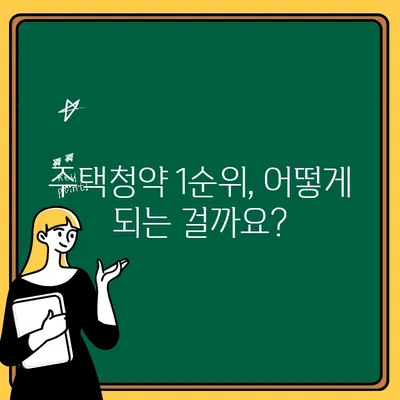 주택청약 1순위 되는 방법| 조건, 가입, 주의 사항 총정리 | 청약, 부동산, 내 집 마련, 주택공급, 1순위 자격, 청약 가이드