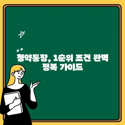 주택 청약 1순위 조건 완벽 정복! 자녀 청약통장 활용법까지 | 주택청약, 1순위, 자녀, 청약통장, 가이드