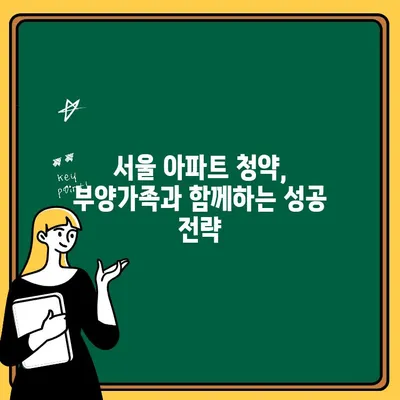 서울 아파트 청약, 부양가족 고려하면 어떻게 해야 할까요? | 주택청약, 청약 가이드, 부양가족, 서울 아파트