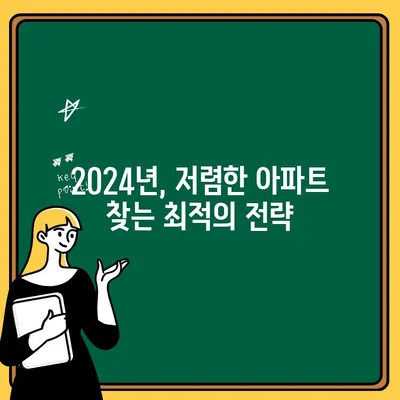 2024년 저렴한 아파트 찾는 방법| 지역별 꿀팁 & 실속 정보 | 부동산, 매물 검색, 저렴한 아파트, 월세, 전세