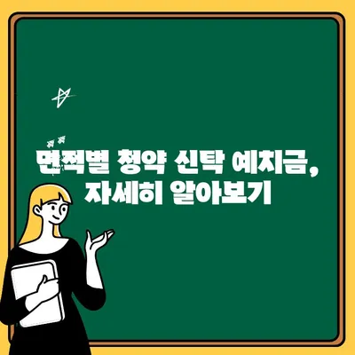 주택 청약 신탁, 지역별 면적별 예치금 완벽 가이드 | 청약, 신탁, 예치금, 지역, 면적, 안내