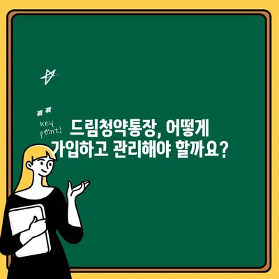 청년주택 드림청약통장, 납입금액 & 금리 완벽 정리 | 청년주택, 드림청약, 납입, 금리, 총정리, 가이드