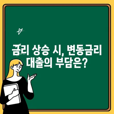 변동금리 주택 대출, 이점과 리스크 꼼꼼히 따져보세요! | 주택담보대출, 금리 변동, 상환 전략