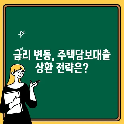 변동금리 상환, 나에게 꼭 필요할까요? | 변동금리, 고정금리, 주택담보대출, 금리 변동, 상환 전략