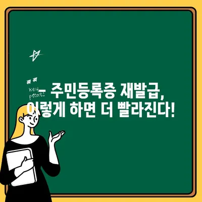 분실한 주민등록증, 하루 만에 재발급 받는 꿀팁! | 주민등록증 재발급, 빠른 재발급, 재발급 방법