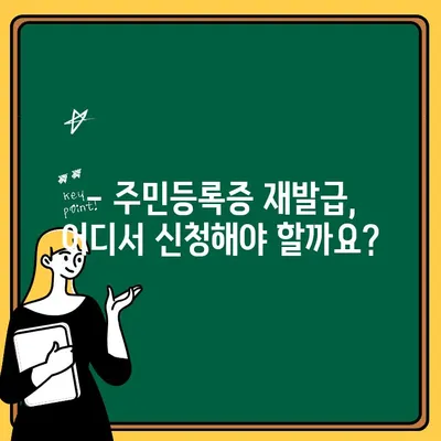 주민등록증 재발급 신청, 필요한 서류 한눈에 확인하세요! | 주민등록증 재발급, 신분증 재발급, 서류 목록, 재발급 방법