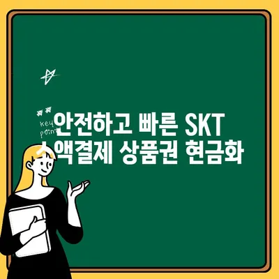 SKT 휴대폰 소액결제 상품권 현금화 & 출금 한도 완벽 가이드 | 현금화 방법, 한도 정보, 주의사항