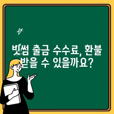 빗썸 출금 수수료 환불 정책 완벽 가이드 | 빗썸, 출금, 수수료, 환불, 정책, 안내