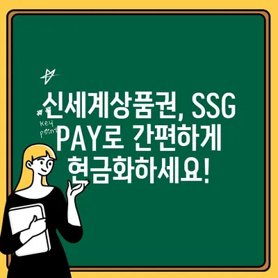 SSG PAY 신세계상품권 간편 출금, 이렇게 하면 됩니다! | 신세계상품권 현금화, SSG PAY 출금 가이드, 간편 출금 방법