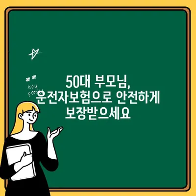 50대 자동차보험 운전자 추가 특약 설정 가이드| 부모님 안전 보장, 꼼꼼하게 체크하세요! | 운전자보험, 특약 비교, 보험료 계산