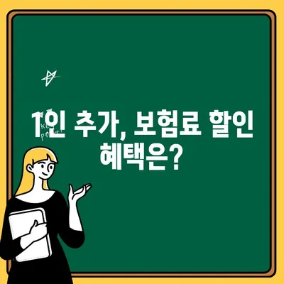 자동차보험 1인 추가| 비용, 혜택, 그리고 주의사항 | 보험료 변동, 할인 혜택, 추가 보장