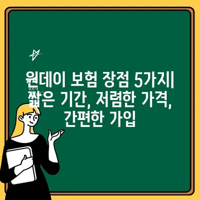 현대해상 원데이 자동차 보험 완벽 분석| 장점, 단점, 가입 꿀팁 | 자동차 보험, 1일 보험, 단기 보험, 현대해상