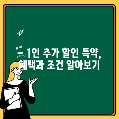 자동차 보험 1인 추가 할인 특약, 어떤 보험사가 유리할까요? | 비교 분석, 할인율, 가입 조건