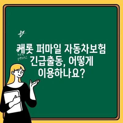 캐롯 퍼마일 자동차보험 긴급출동 확인| 간편하고 빠른 방법 | 긴급출동, 보험, 자동차, 퍼마일