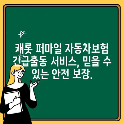 캐롯 퍼마일 자동차보험 긴급출동 확인| 간편하고 빠른 방법 | 긴급출동, 보험, 자동차, 퍼마일