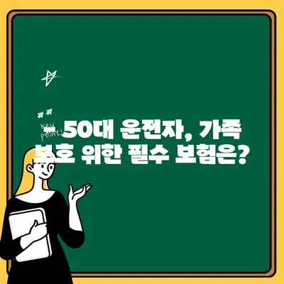 50대 운전자, 가족 보호는 필수! 추가보험 가능성과 비용 알아보기 | 가족보험, 운전자보험, 50대 보험