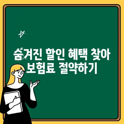 자동차보험 1인 추가 비용 줄이는 꿀팁! 숨겨진 할인 혜택 놓치지 마세요 | 자동차 보험료, 1인 추가, 할인 혜택, 보험료 절약