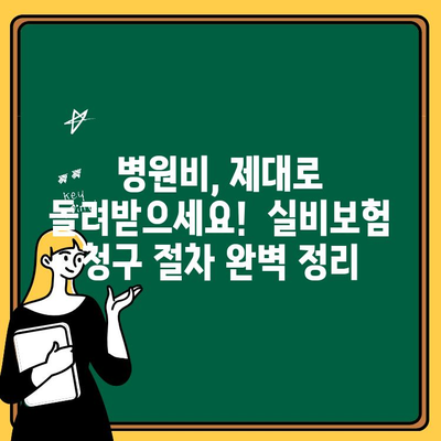 메리츠화재 실비보험 청구, 꿀팁 대방출! | 간편 청구 가이드, 서류 준비, 보상 절차 완벽 정리