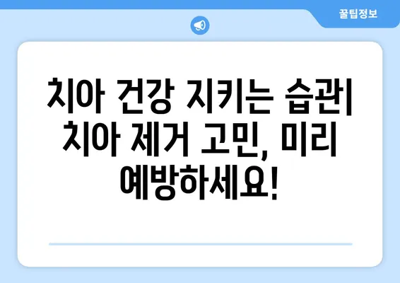 치아 제거 고민? 대안과 장단점 비교 분석 | 치과 치료, 임플란트, 틀니, 브릿지, 치아 건강