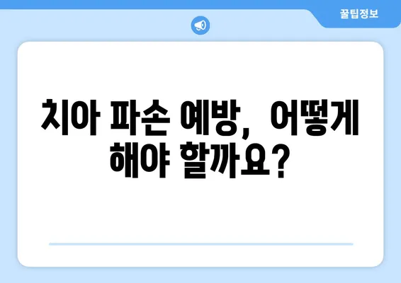 치아 파손 유형별 치료 방법| 깨진 치아, 부러진 치아,  chipped 치아 등 | 치과 치료, 치아 복구, 치아 관리