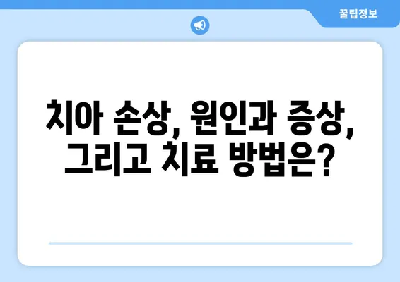 광교 치과| 치아 손상, 어떻게 대처하고 예방할까요? | 치아 손상, 응급처치, 예방 팁, 광교 치과 추천