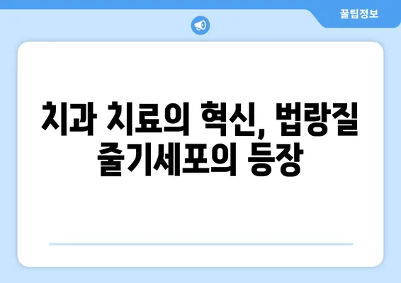 법랑질 줄기세포| 건강한 치아를 위한 놀라운 발견 | 치아 재생, 줄기세포 치료, 치과 혁신