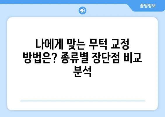 대전 무턱 교정 고민 해결! 나에게 맞는 치아교정 방법 찾기 | 무턱, 턱끝, 교정, 대전치과, 비용, 후기