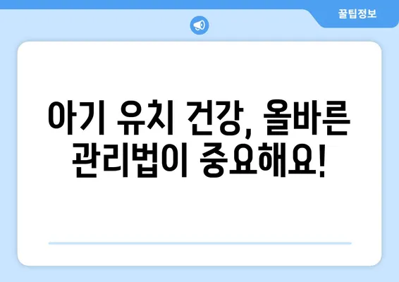 아기 유치 나는 순서, 화명키즈치과와 함께 알아보세요! | 유치, 발달, 화명동, 치과, 아기