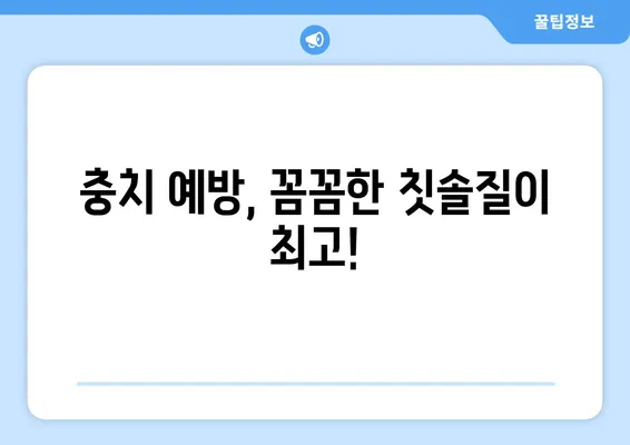 안성키즈치과가 알려주는 우리 아이 충치, 초기 발견이 중요한 이유 | 어린이 충치 예방, 치아 건강 관리, 안성 치과